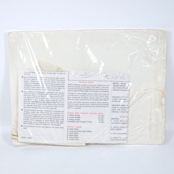 The Creative Circle 2340 Peace on Earth Cross Stitch Kit 10"x20" Donna Giampa - Picture 5 of 5